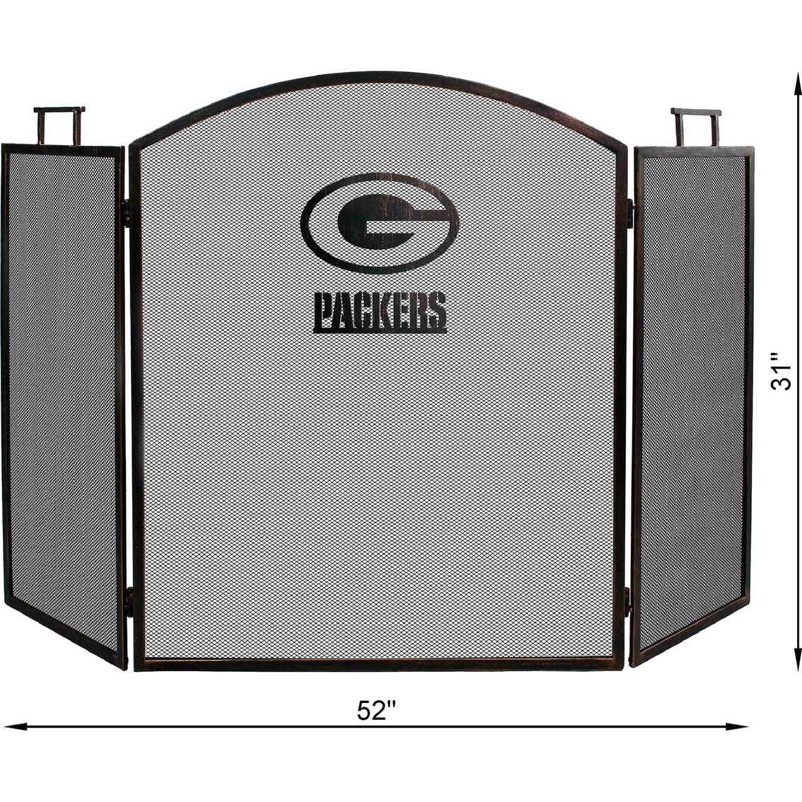 Imperial NFL Football Fireplace Screen - Image 2 of 3