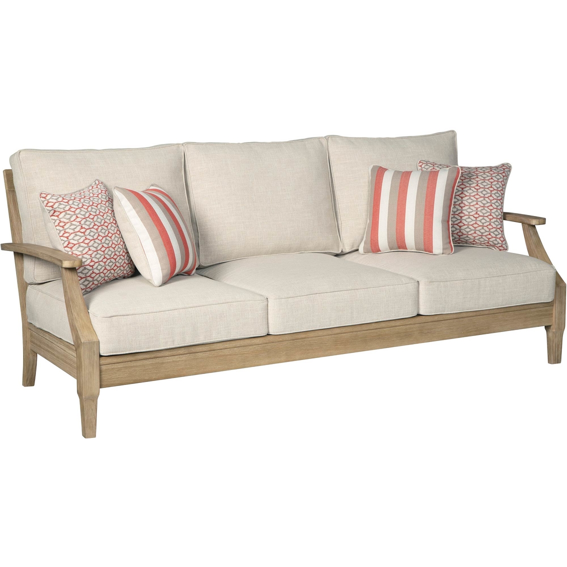 Signature Design by Ashley Clare View 4 pc. Outdoor Sofa Set - Image 3 of 7