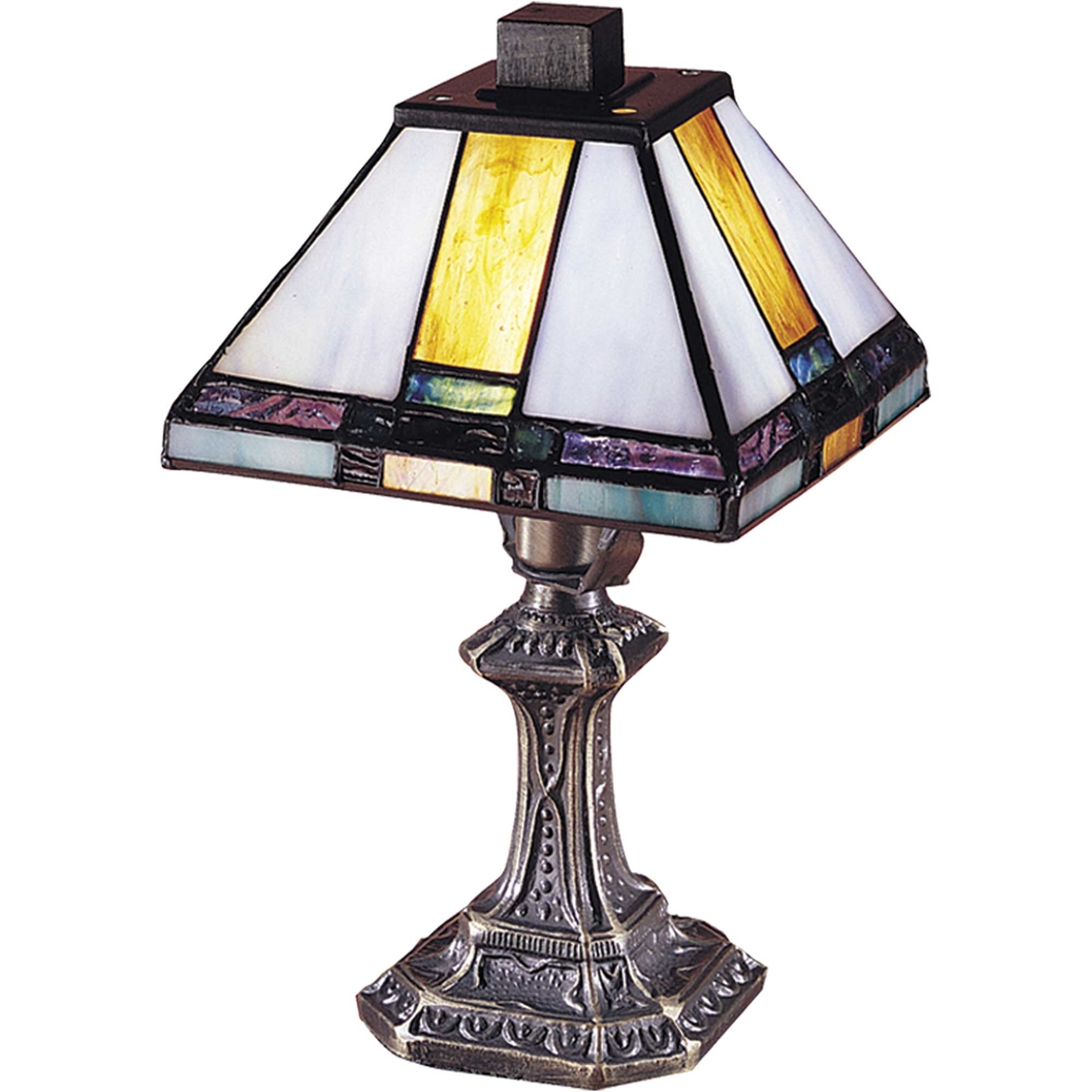 Dale Tiffany Tranquility Mission 11 in. Accent Lamp - Image 1 of 2