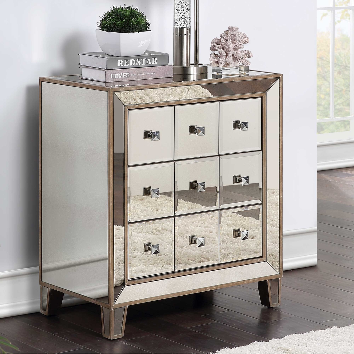 Coast to Coast Accents Bridget 3 Drawer Chest - Image 5 of 5