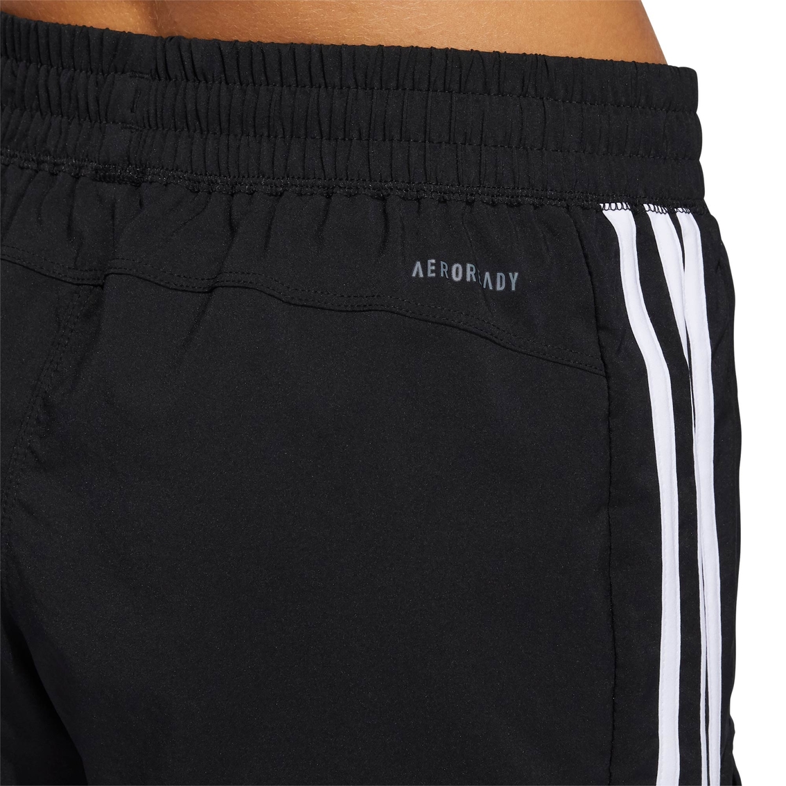 adidas Pacer 3 Stripes Woven Shorts - Image 3 of 6