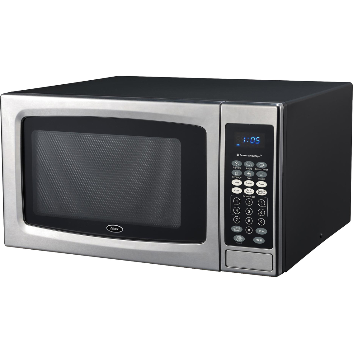 Oster 1.3 Cu. Ft. 1100 Watt Microwave Oven With Sensor | Microwave