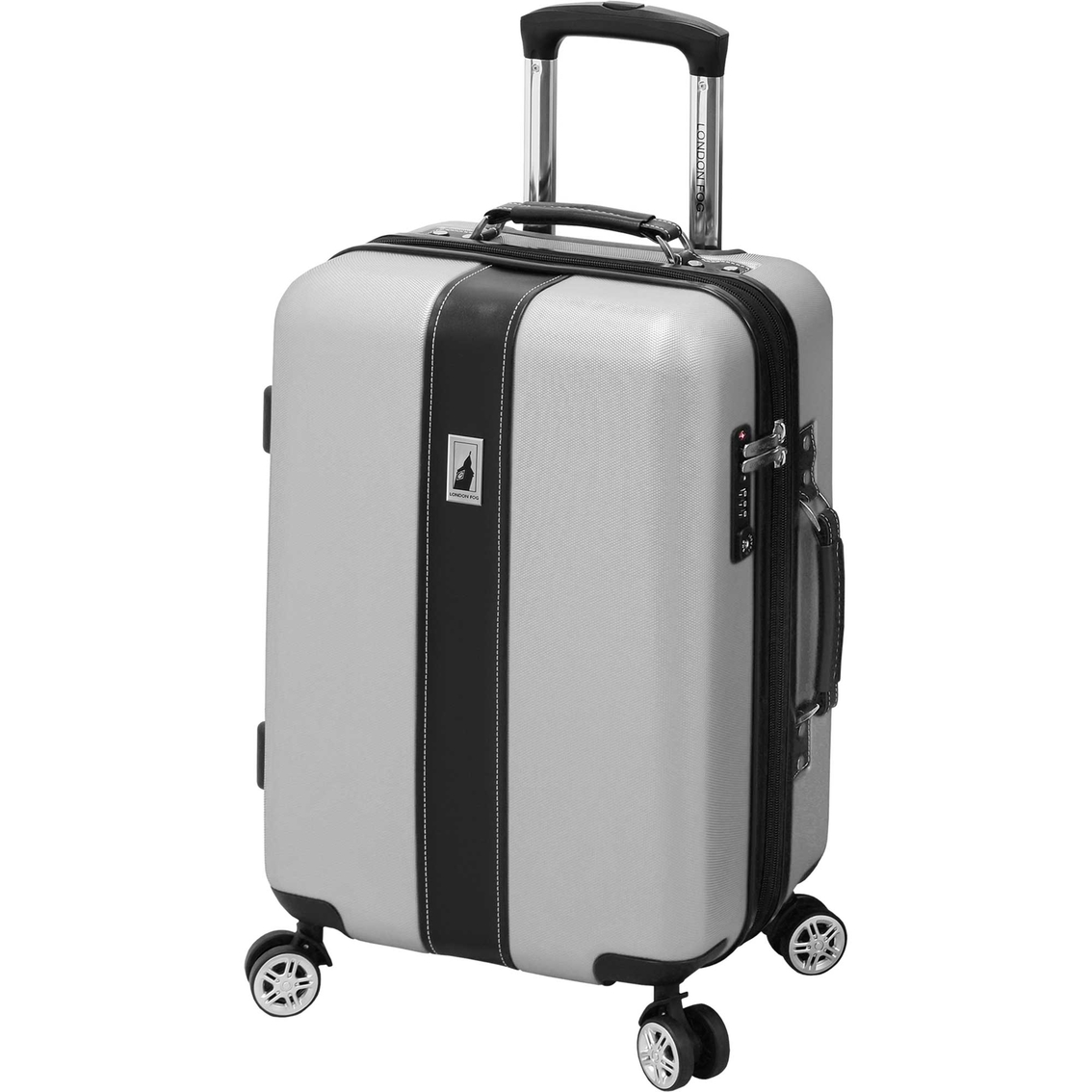 London Fog Canterbury 20 In. Expandable Hardside Carry On Spinner ...