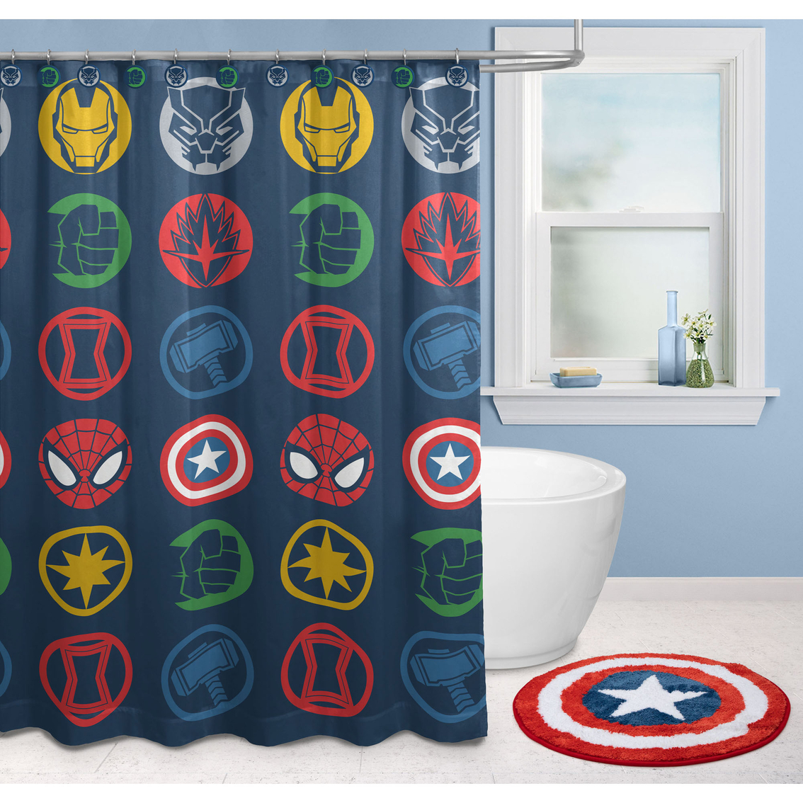 Marvel Avengers 14 pc. Bath Set - Image 4 of 6