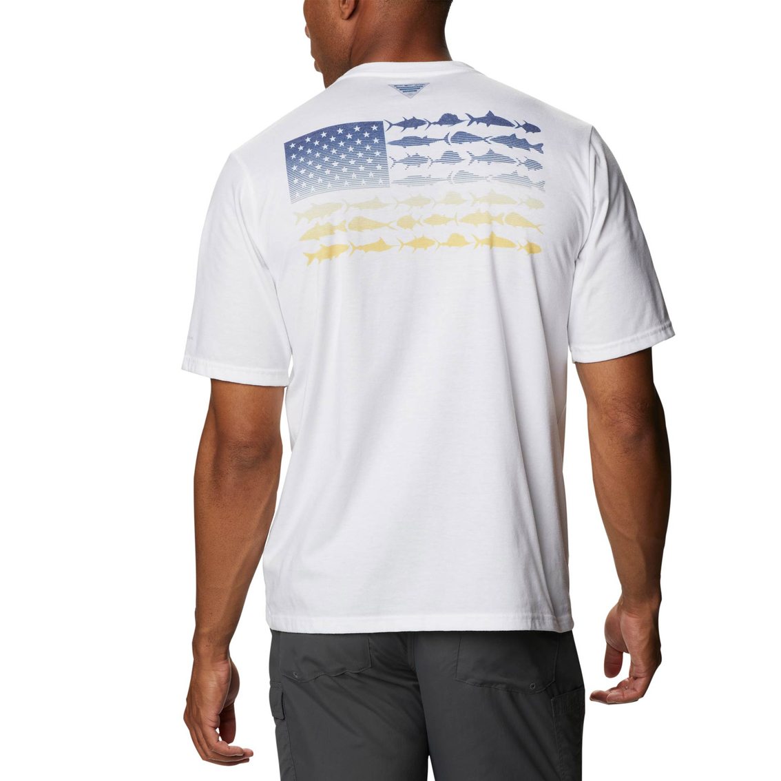 Columbia Performance Fishing Gear Fish Flag Graphic Shirt | Casual ...