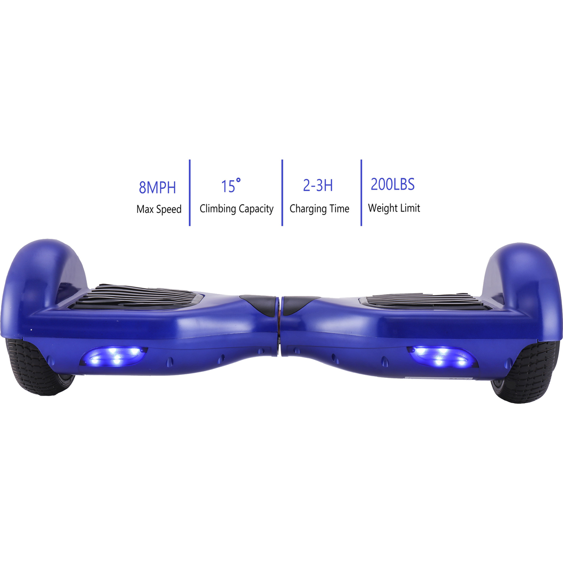 GlareWheel Hoverboard with Bluetooth Speaker - Image 2 of 5