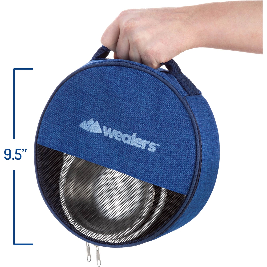 Wealers Stainless Steel Plates and Bowls Camping Set 24 pc. - Image 4 of 6