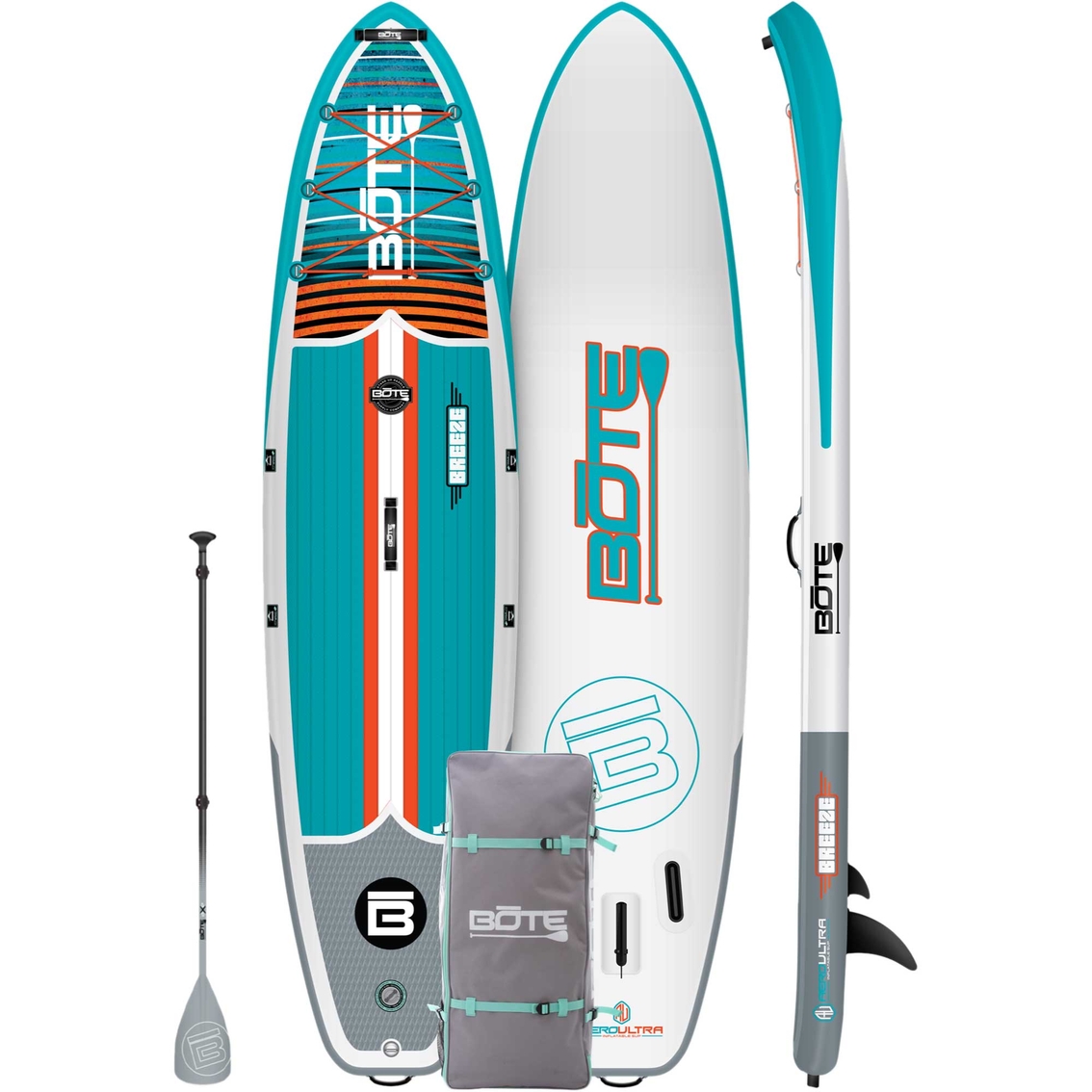 Bote Breeze 11 ft. 6 in.  Inflatable Stand Up Paddle Board Package