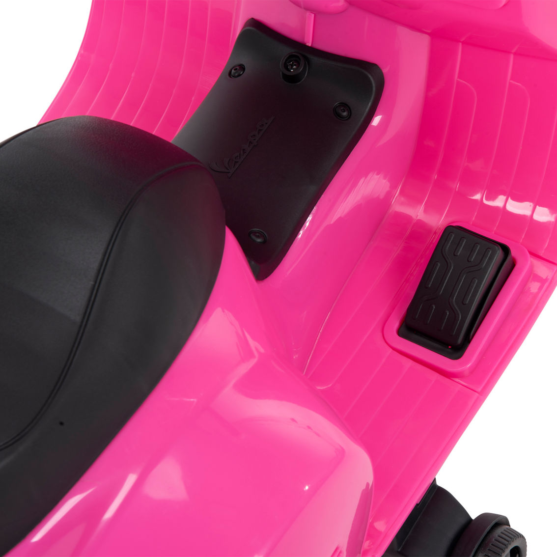 Huffy Vespa Ride On  6V Scooter, Pink - Image 9 of 9