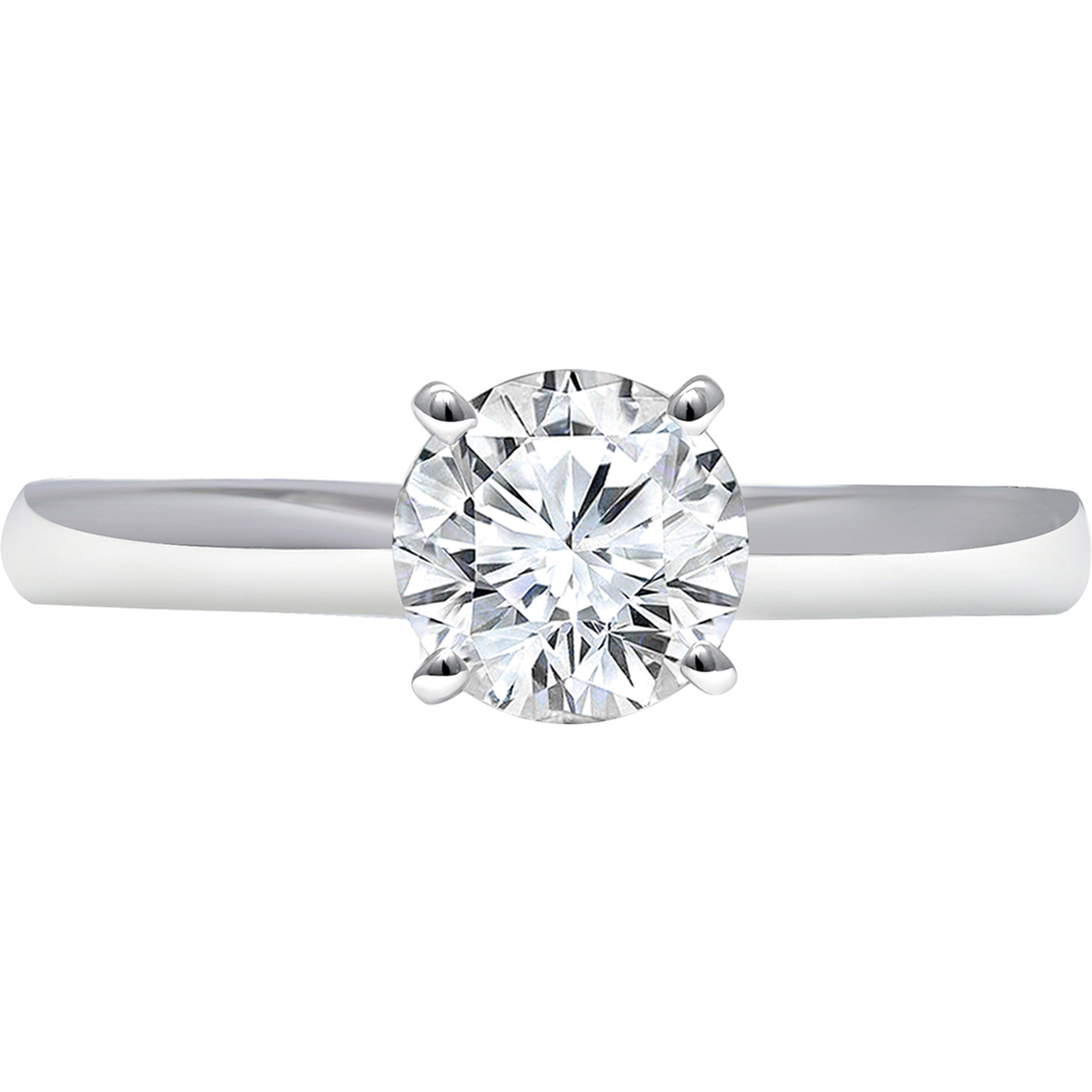 Ray of Brilliance 14K White Gold 1 1/2 ct. Lab Grown Diamond Solitaire Ring - Image 2 of 4