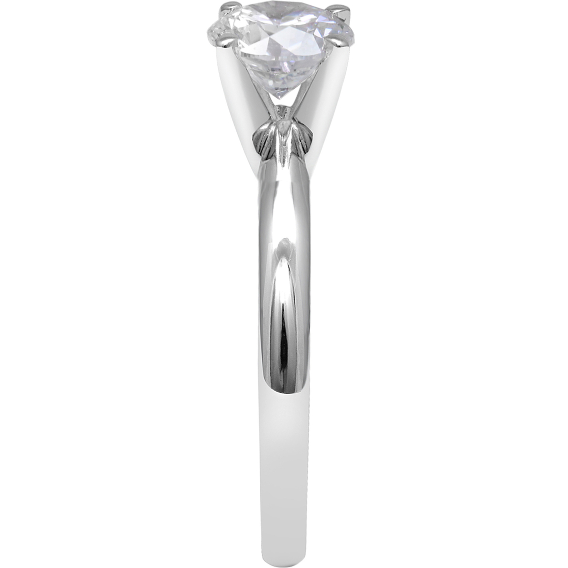 Ray of Brilliance 14K White Gold 1 1/2 ct. Lab Grown Diamond Solitaire Ring - Image 3 of 4
