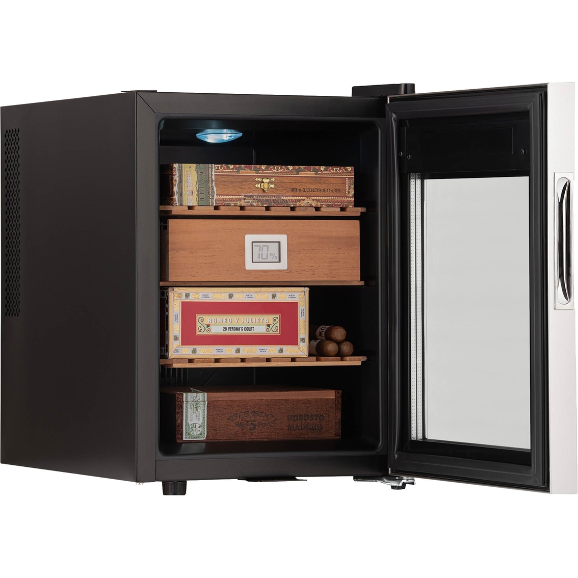 NewAir 250 Count Electric Cigar Humidor Wineador with OptiTemp - Image 4 of 9