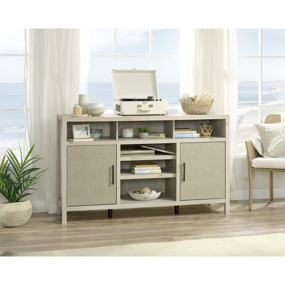 Sauder Pacific View Credenza | Media Furniture | Furniture & Appliances ...