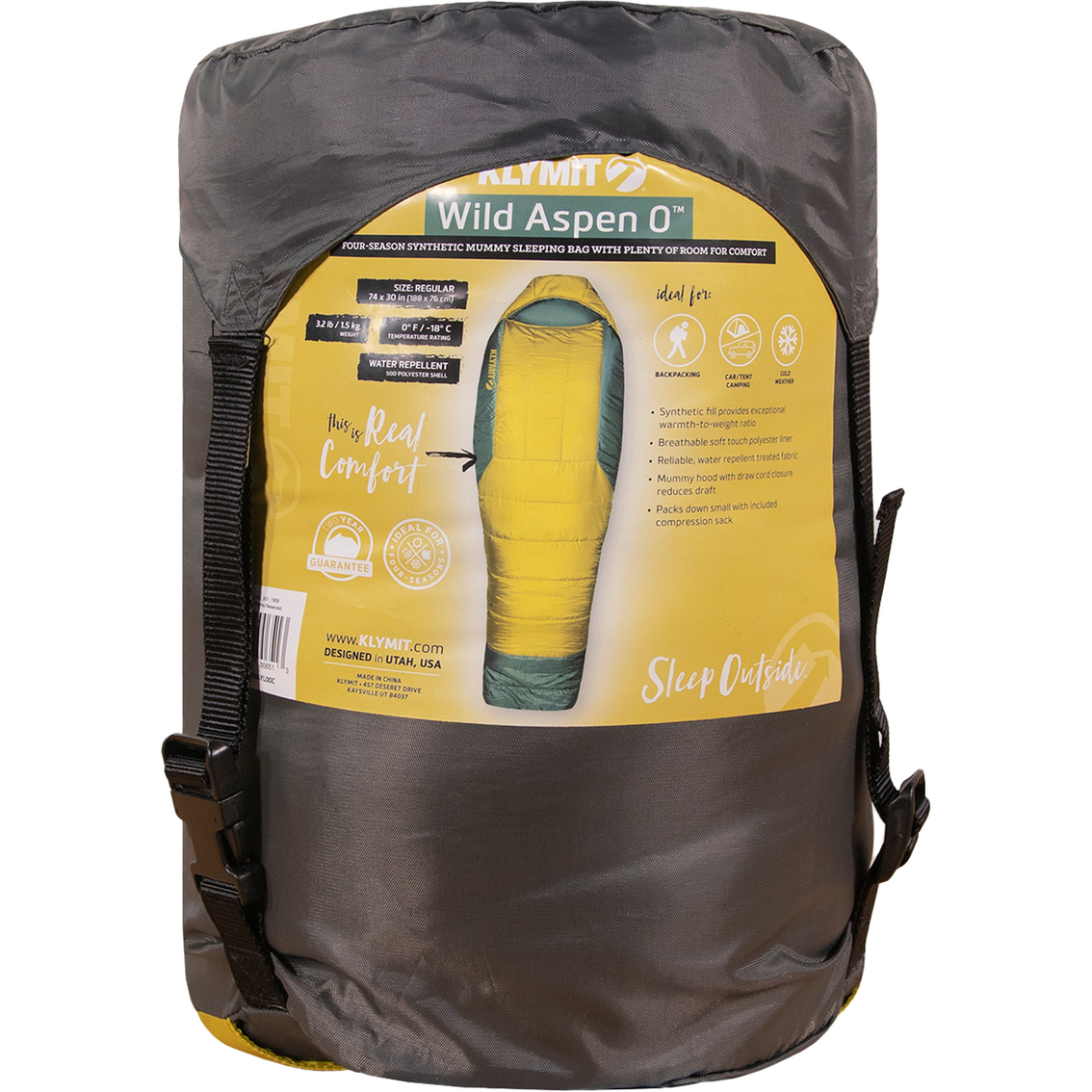 Klymit Wild Aspen 0 Extra Large Sleeping Bag - Image 2 of 8