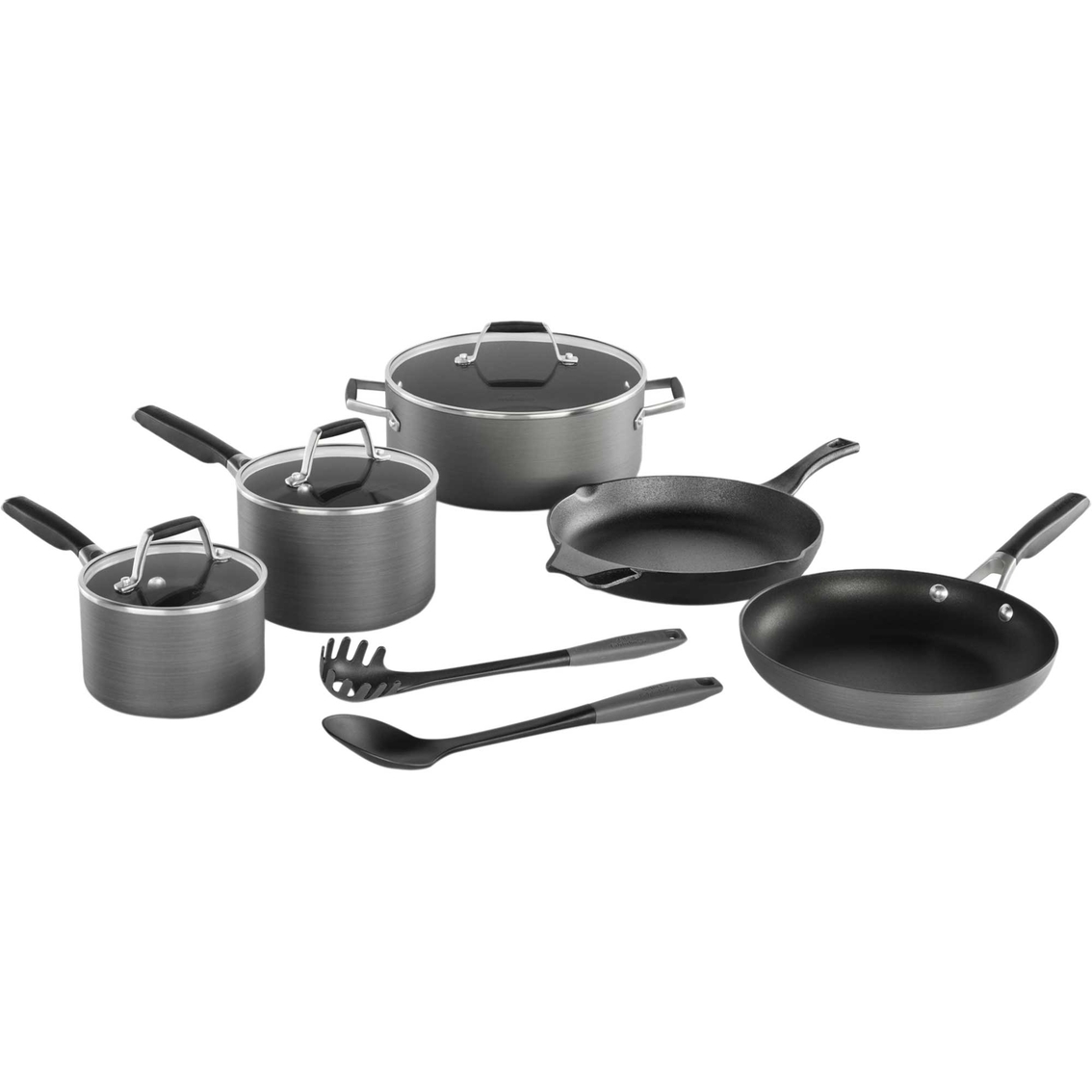 Calphalon Hard Anodized Nonstick Pots And Pans 10 Pc. Cookware Set, Cookware Sets, Household
