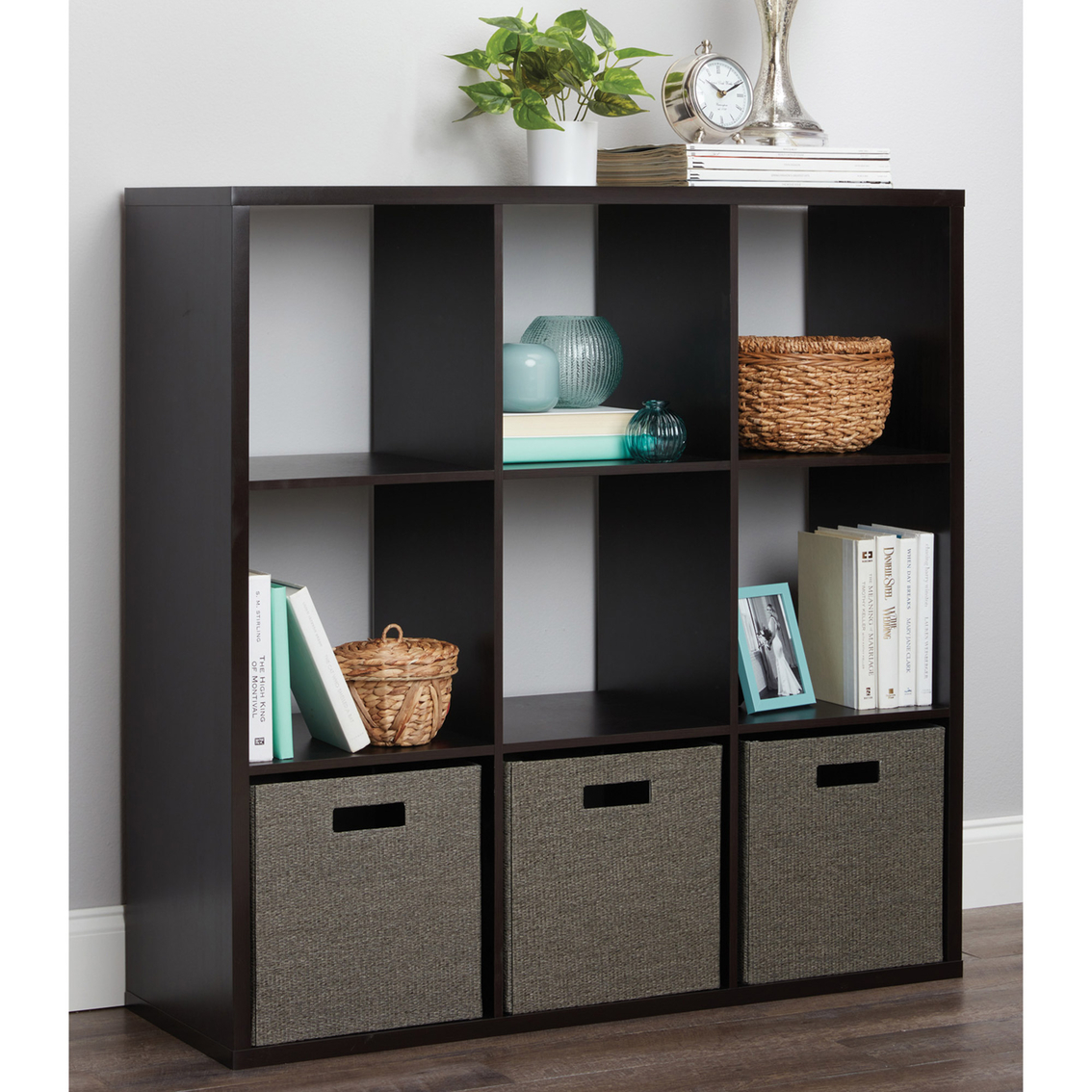 Simply Perfect 9 Cube Organizer Shelf 13 in. - Image 2 of 2