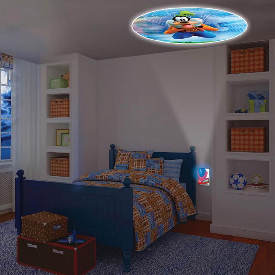 Disney LED Projectables Mickey Mouse Plugin Night Light - Image 4 of 4