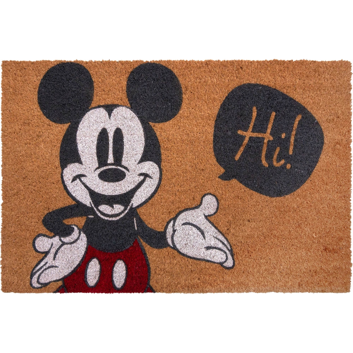 Disney Mickey Mouse Coir Hi and Welcome 2 pk. - Image 3 of 10