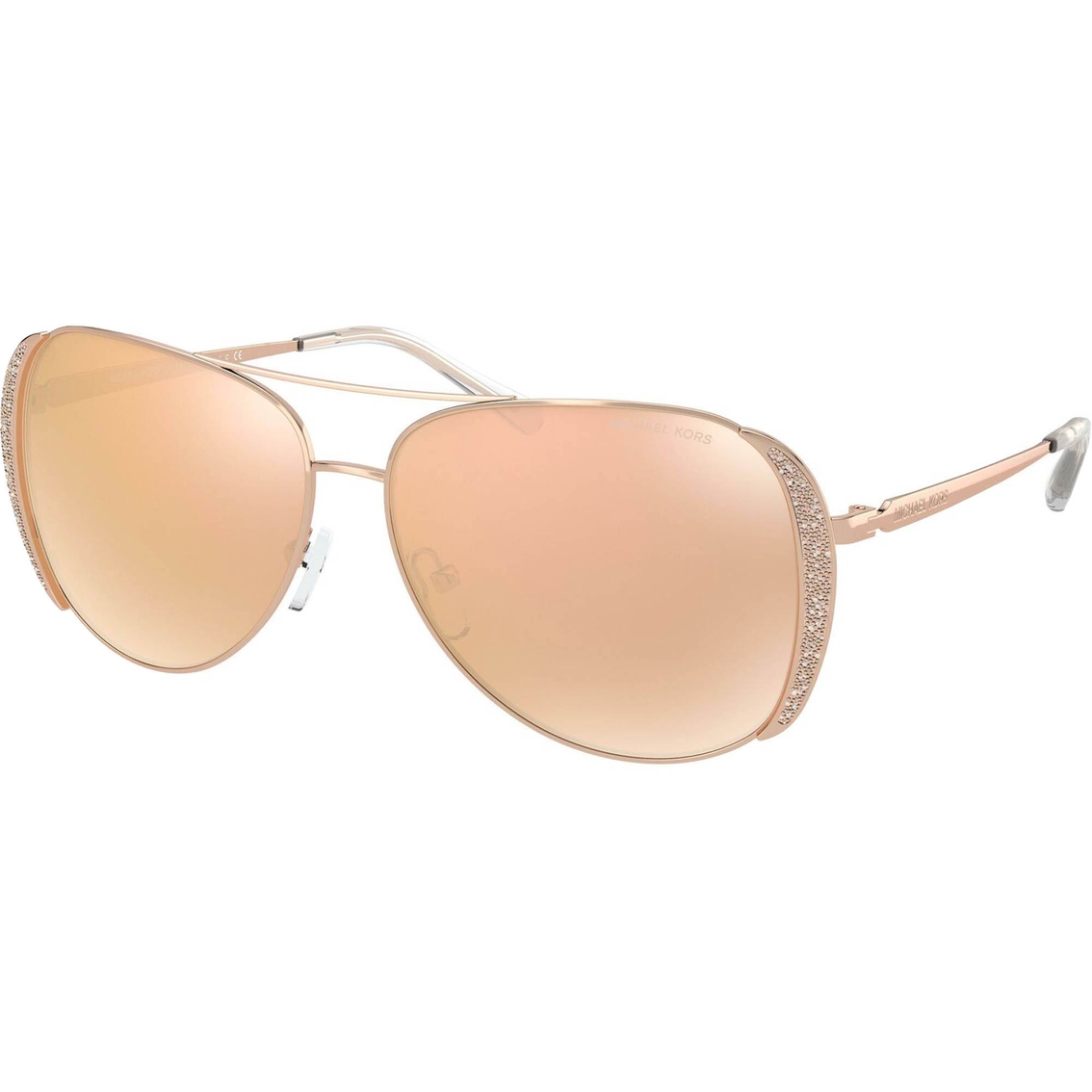 Michael Kors Chelsea Glam Aviator Sunglasses 0mk1082 | Women's ...