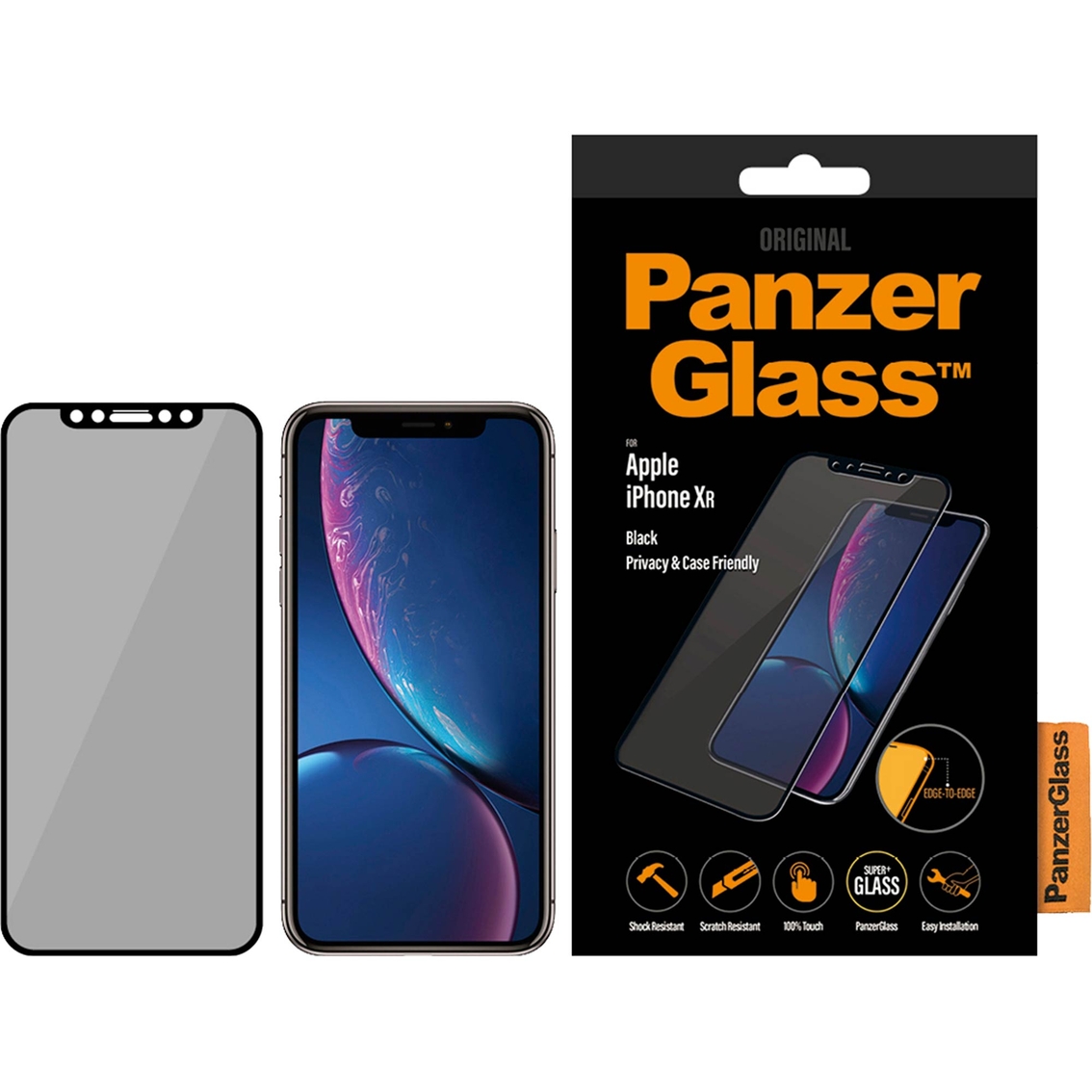 Panzerglass 2665, protector de pantalla,, apple, iphone xr iphone 6.1 2019,  resistente a rayones, a prueba de roturas, resisten