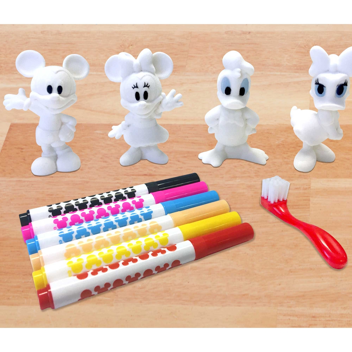 Cra-Z-Art Disney Mickey Mouse and Friends Color N' Recolor 3D Characters Set - Image 4 of 9