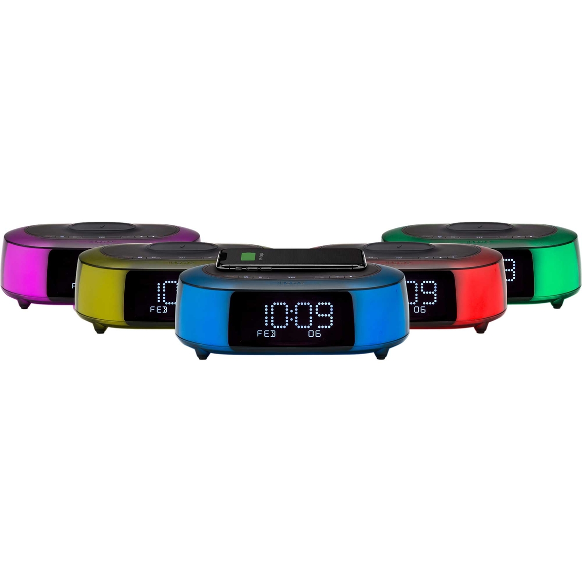 iHome TimeBoost Bluetooth Speaker with Alarm Clock and Qi Wireless Charging - Image 10 of 10