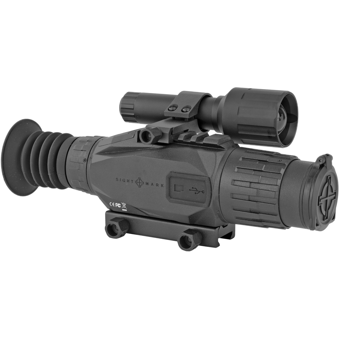Sightmark Wraith HD 2-16X28mm Multiple Reticle Digital Night Vision Scope Black - Image 2 of 3