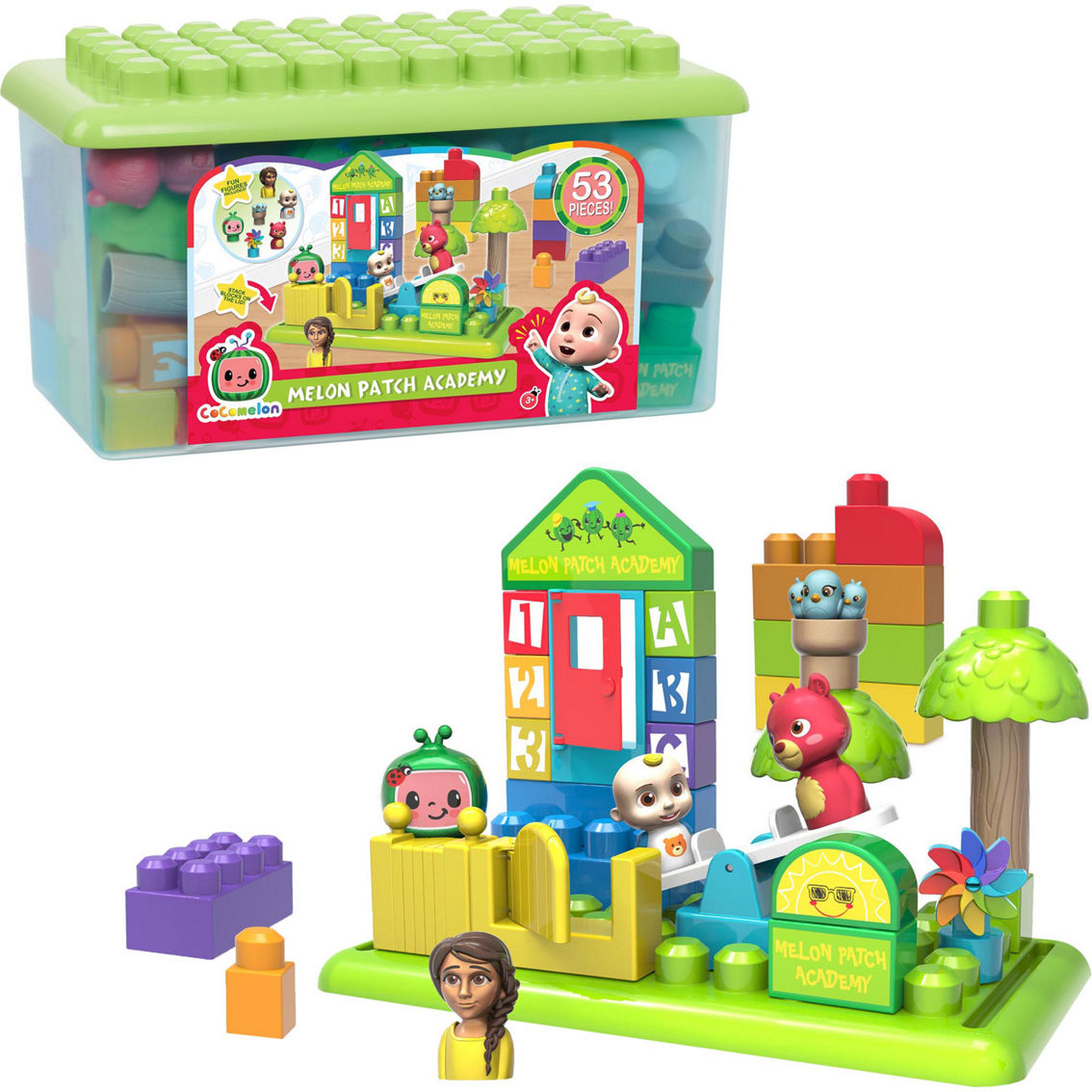 COCOMELON LUNCH BOX PLAYSET JJ STACK SORT & LEARN