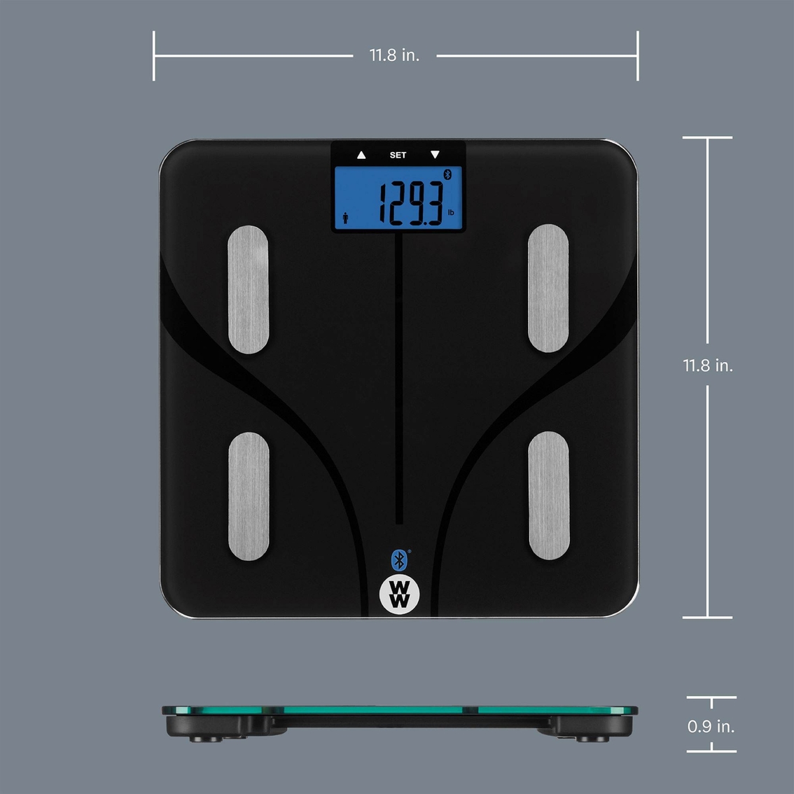 WW Scales by Conair Digital Bluetooth Body Analysis Scale - Image 2 of 5
