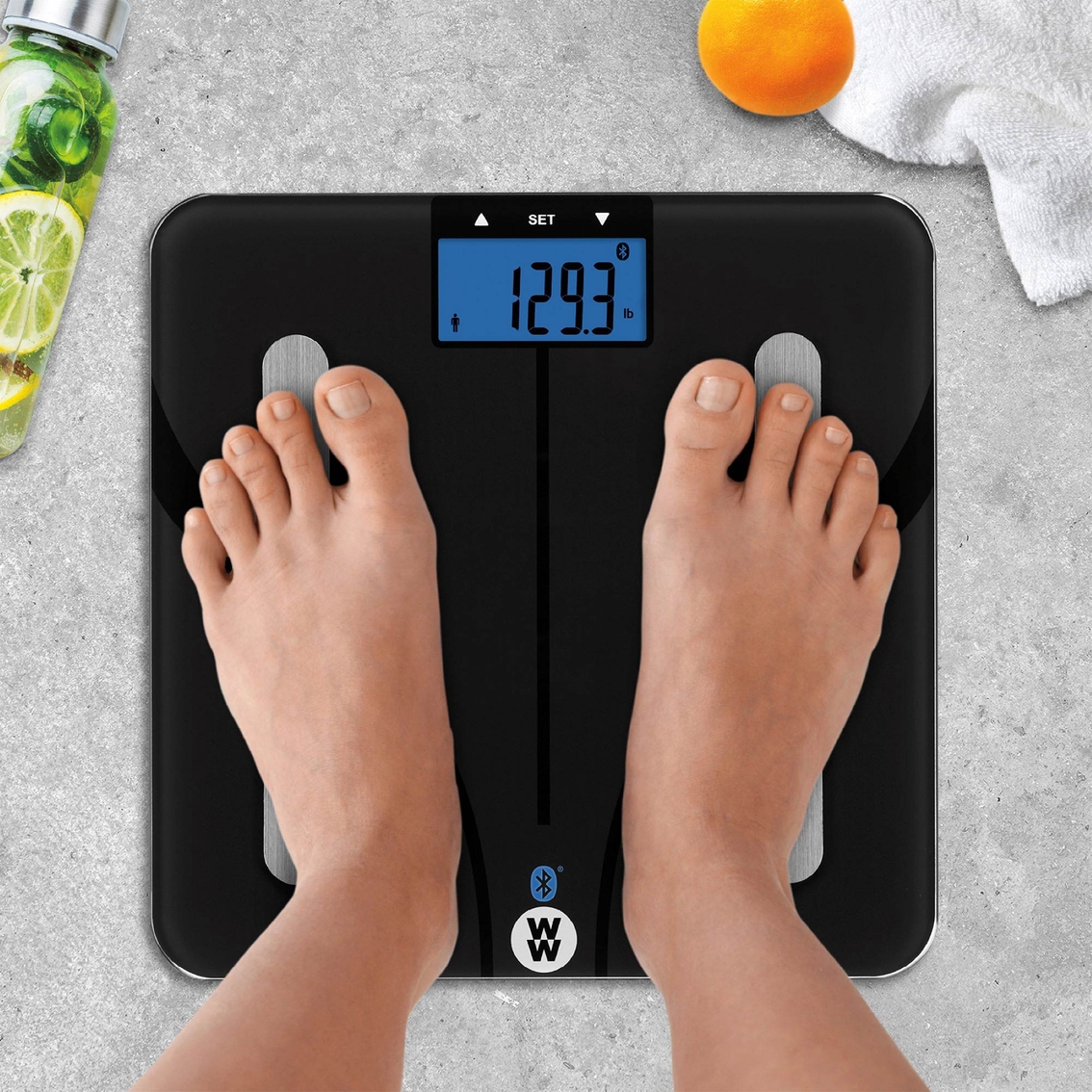 WW Scales by Conair Digital Bluetooth Body Analysis Scale - Image 4 of 5