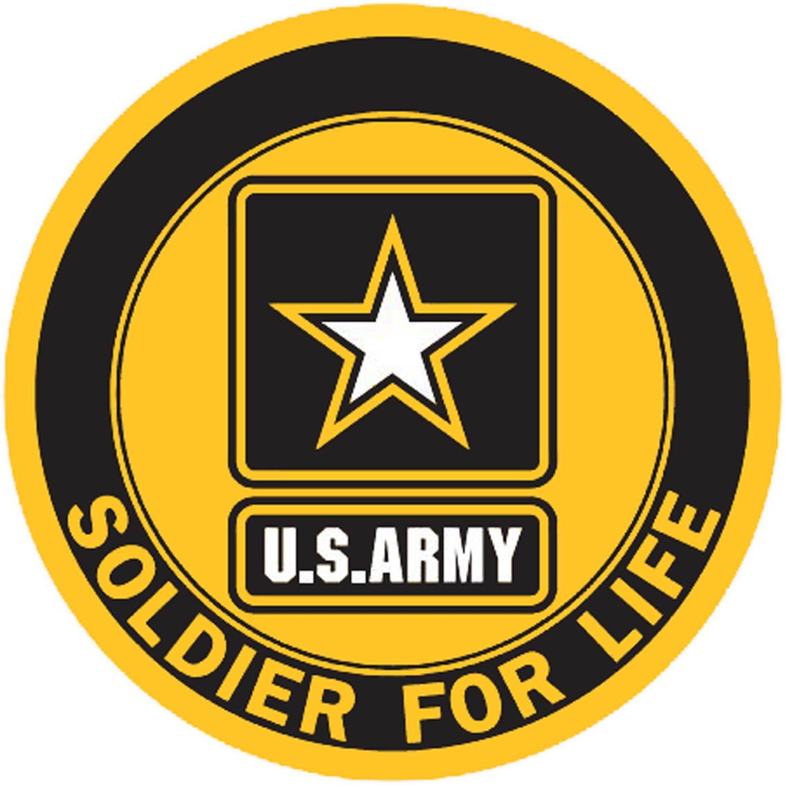 Mitchell-proffitt Company Army Soldier For Life Decal | Logo Gear ...