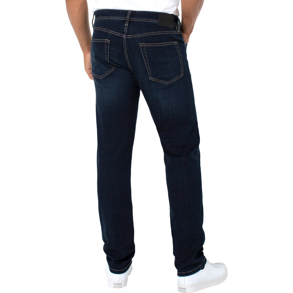 Liverpool Modern Slim Straight Coolmax Jeans, Jeans, Clothing &  Accessories