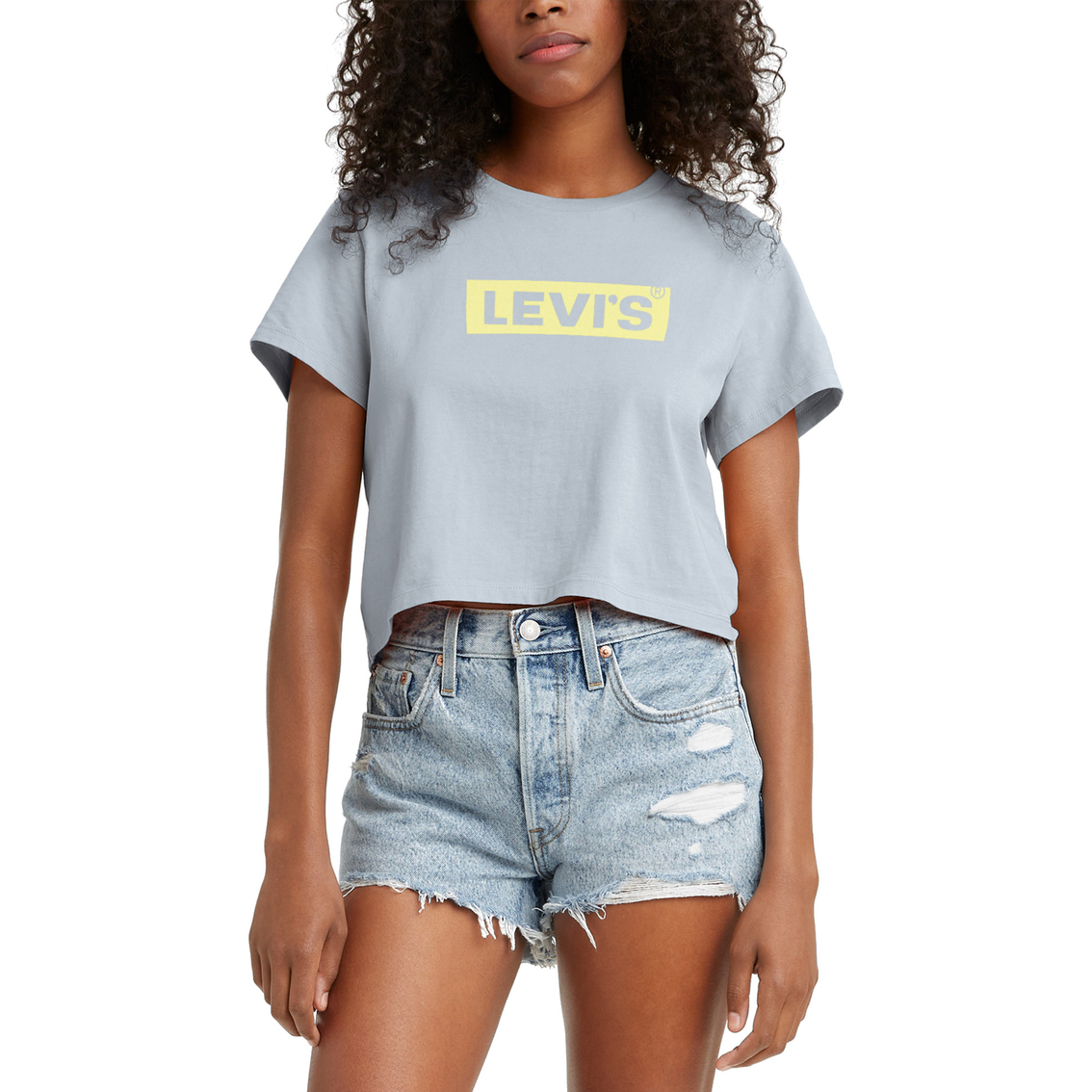 Levi's Cropped Jordie Tee | Tops | Clothing & Accessories | Shop The  Exchange
