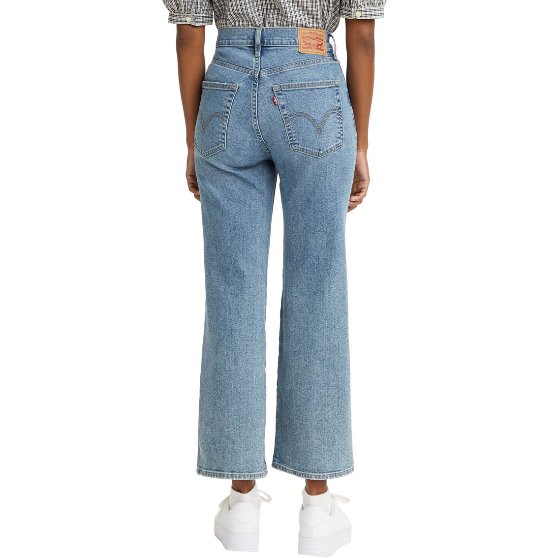 Levi's High Waisted Cropped Flare Jeans | Jeans | Clothing ...