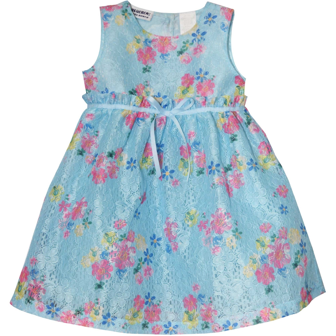 Blueberi Boulevard Toddler Girls Floral Print Dress | Toddler Girls 2t ...