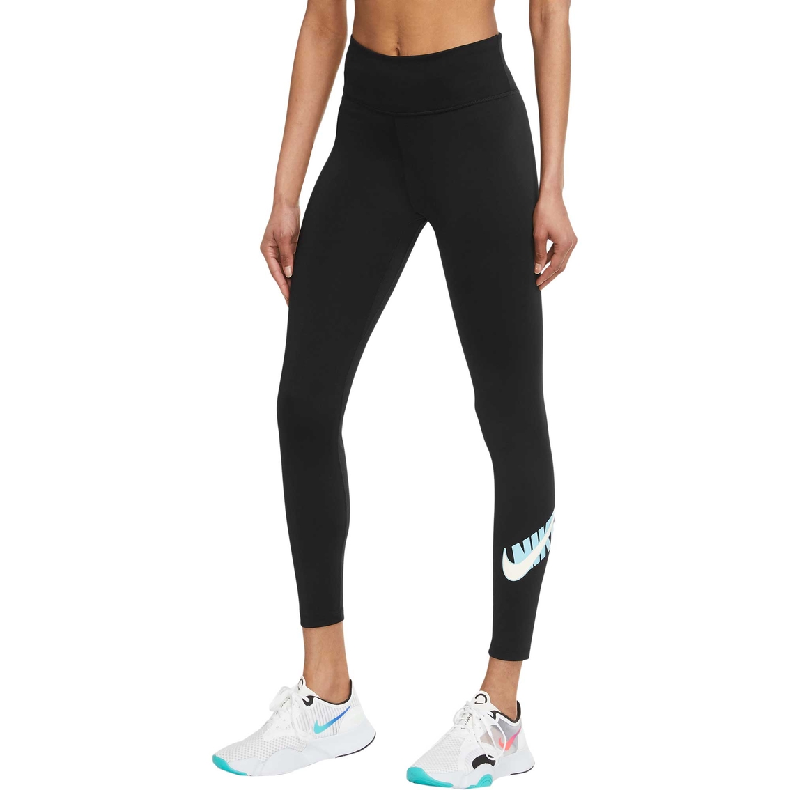 Nike One Dri-fit Iconclash Mid Rise 7/8 Tights | Pants & Capris ...