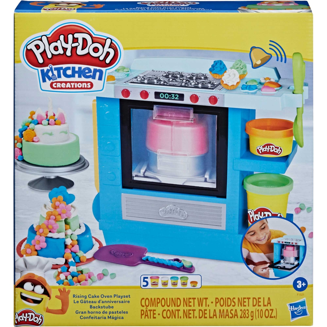 Play-Doh Kitchen Creations Pizza Oven Playset with 6 Cans of Modeling  Compound and 8 Accessories