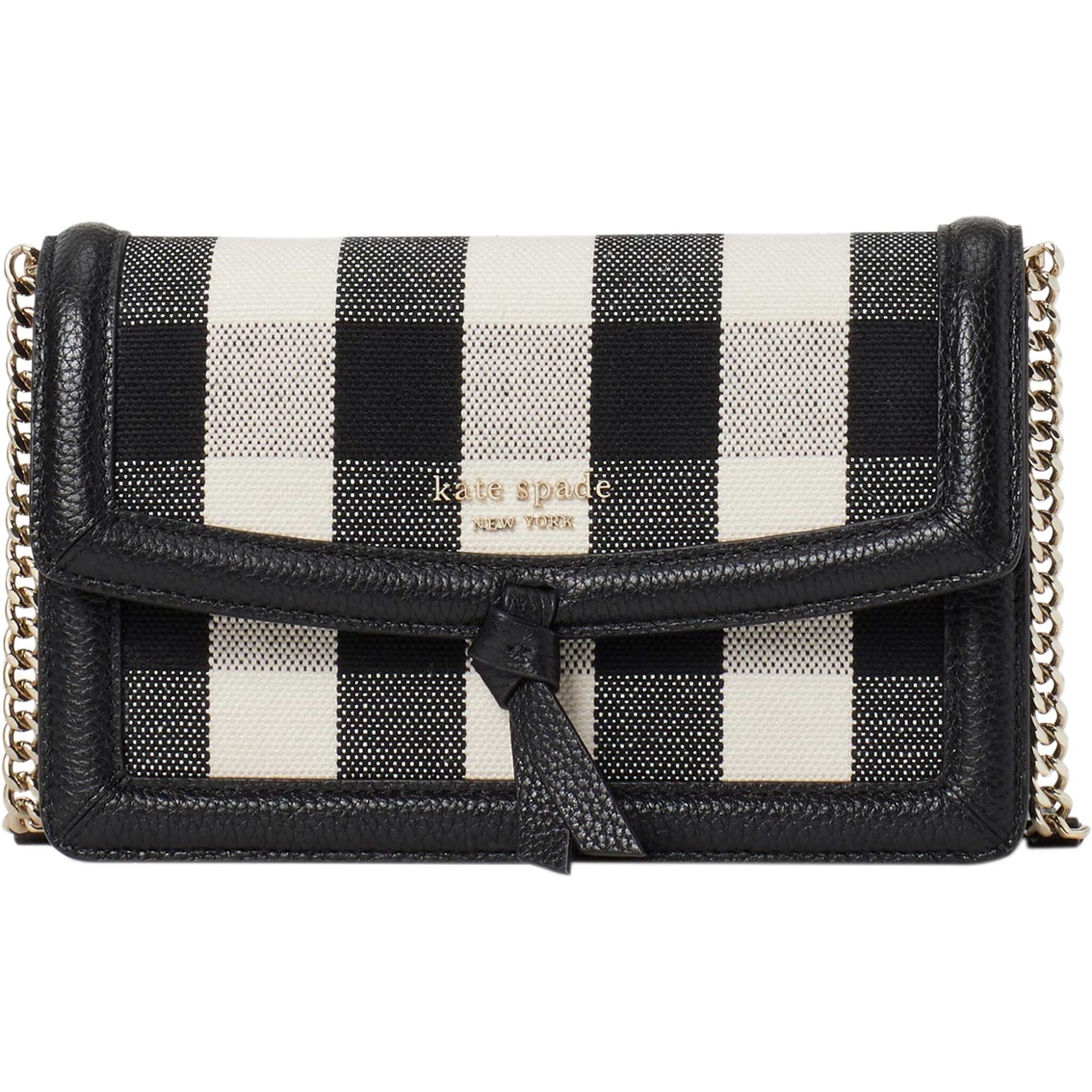 Kate Spade New York Knott Gingham Flap Crossbody | Crossbody Bags |  Clothing & Accessories | Shop The Exchange