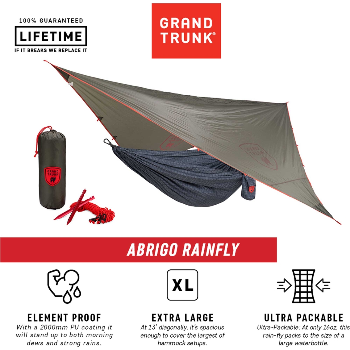 Grand Trunk - Abrigo Rain Fly & Shelter - Image 3 of 9