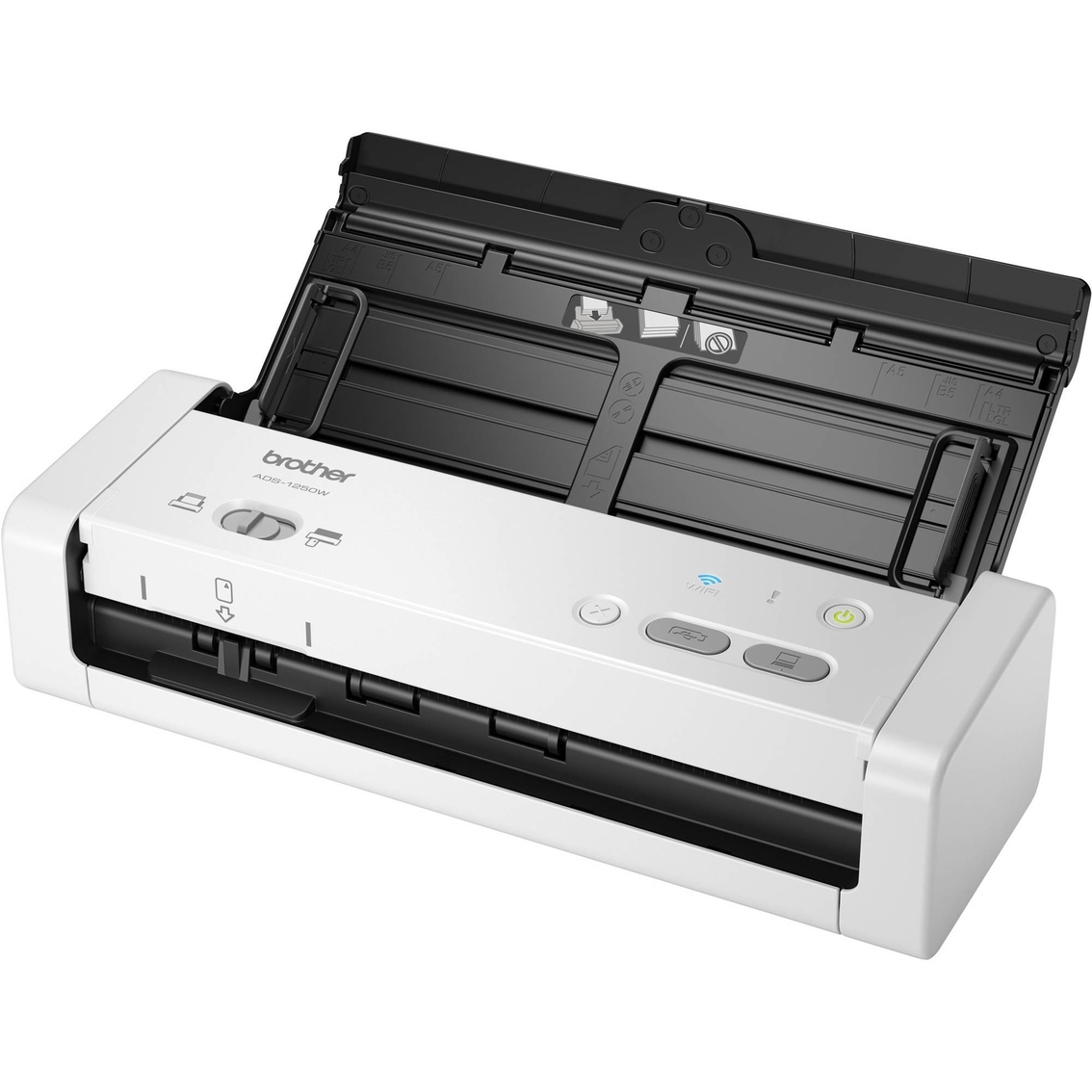 Brother ADS1250W Wireless Compact Color Desktop Scanner with Duplex - Image 2 of 5