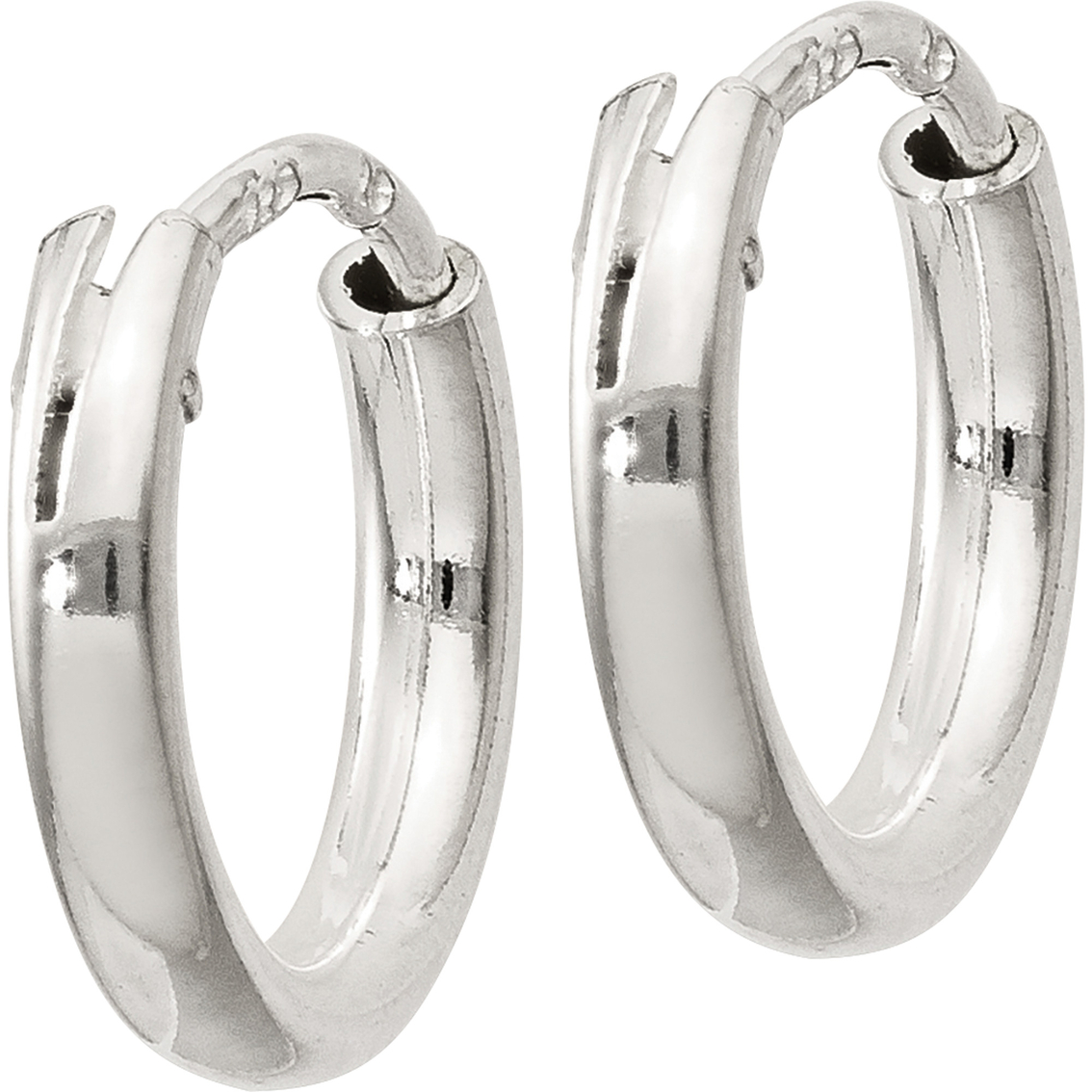 Sterling Silver Endless Hoop Earrings - Image 2 of 2