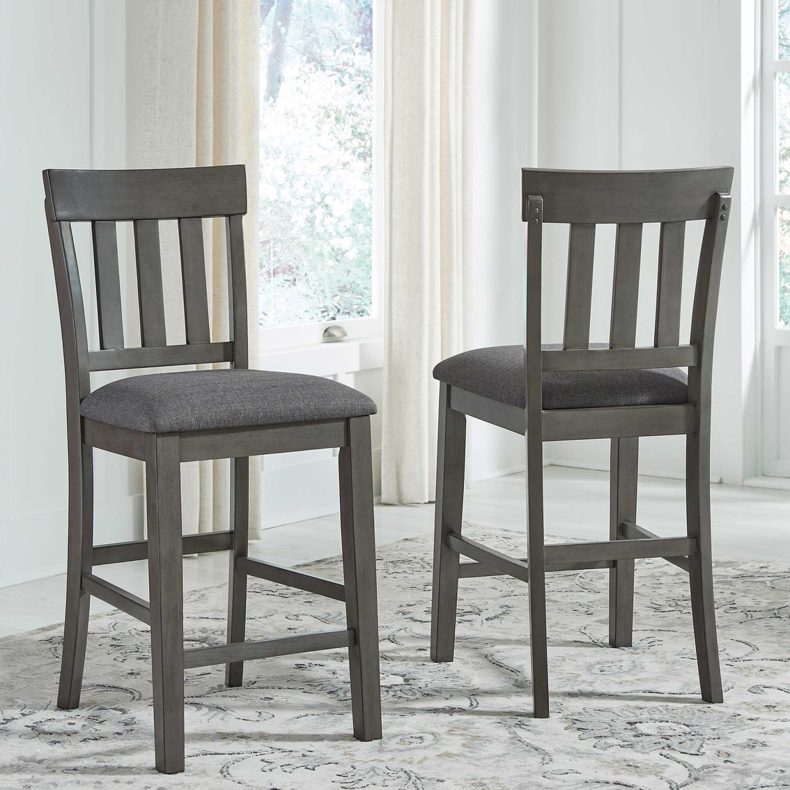 Signature Design by Ashley Hallanden Dining Counter Stool 2 pk. - Image 2 of 2