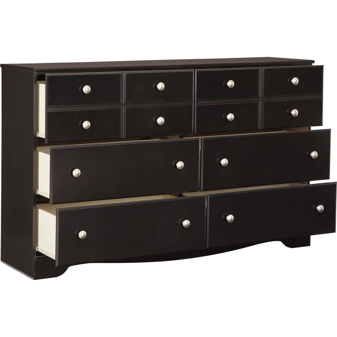 Signature Design by Ashley Mirlotown 6 Drawer Dresser and Mirror - Image 4 of 8