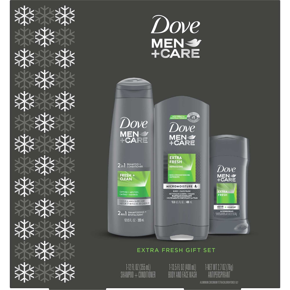 Dove Men+Care Extra Fresh 3 pc. Gift Set