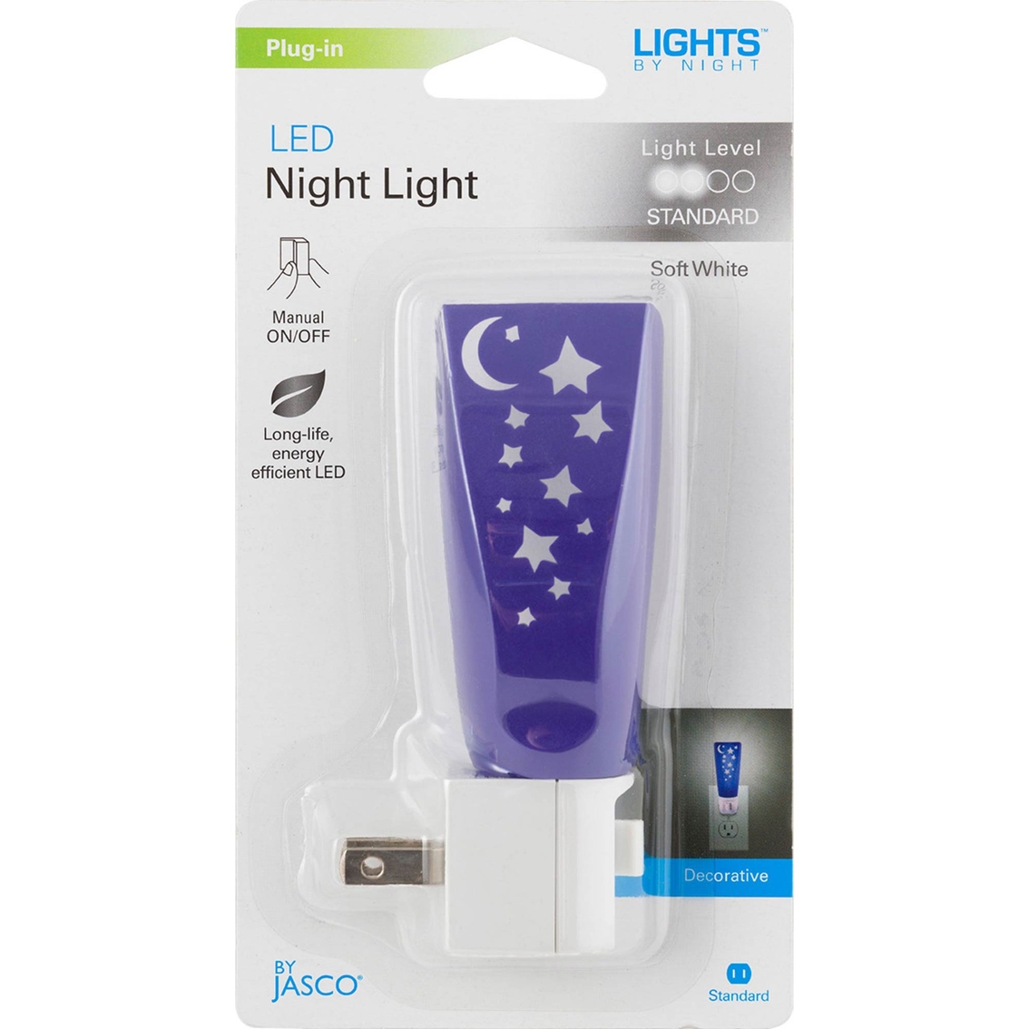 GE Lights by Nights Moon and Stars LED Night Light - Image 2 of 4