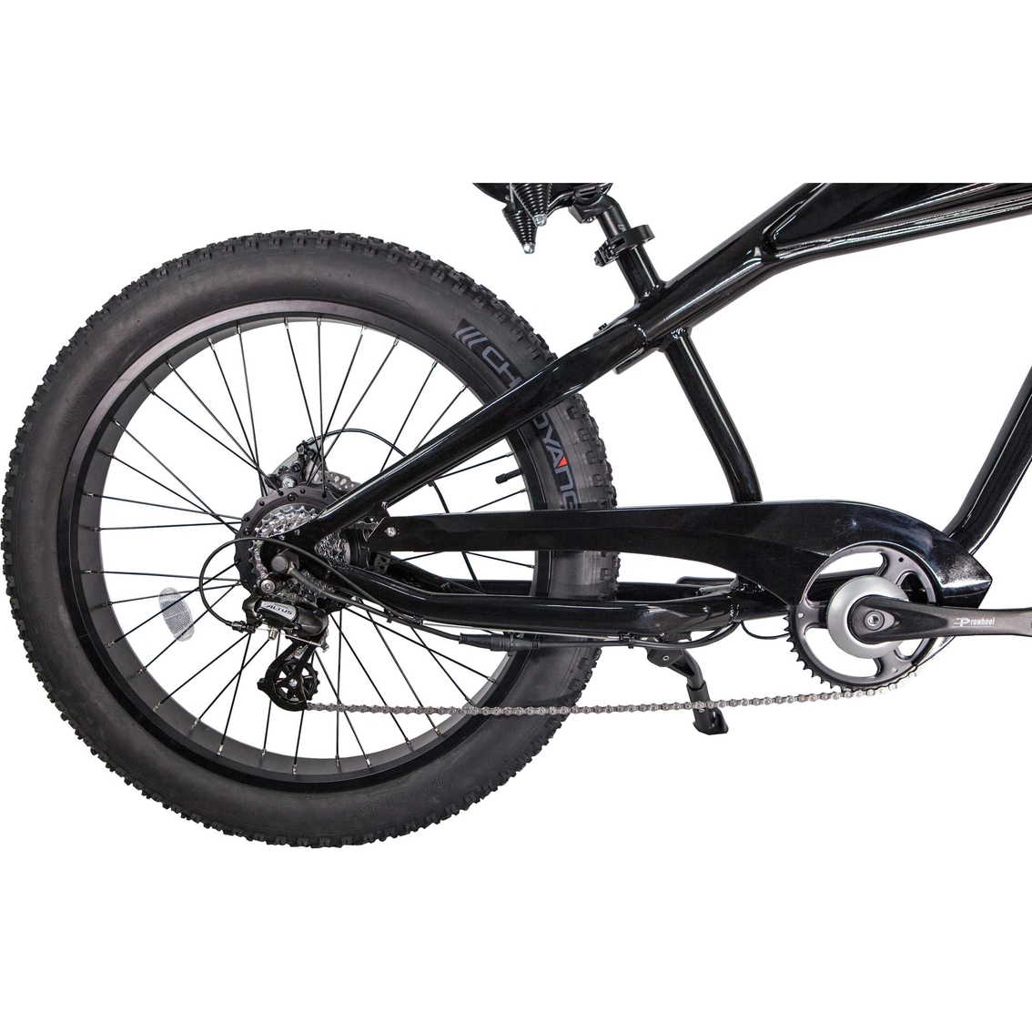 GlareWheel Fat Tire Cruiser Electric Bike - Image 6 of 10