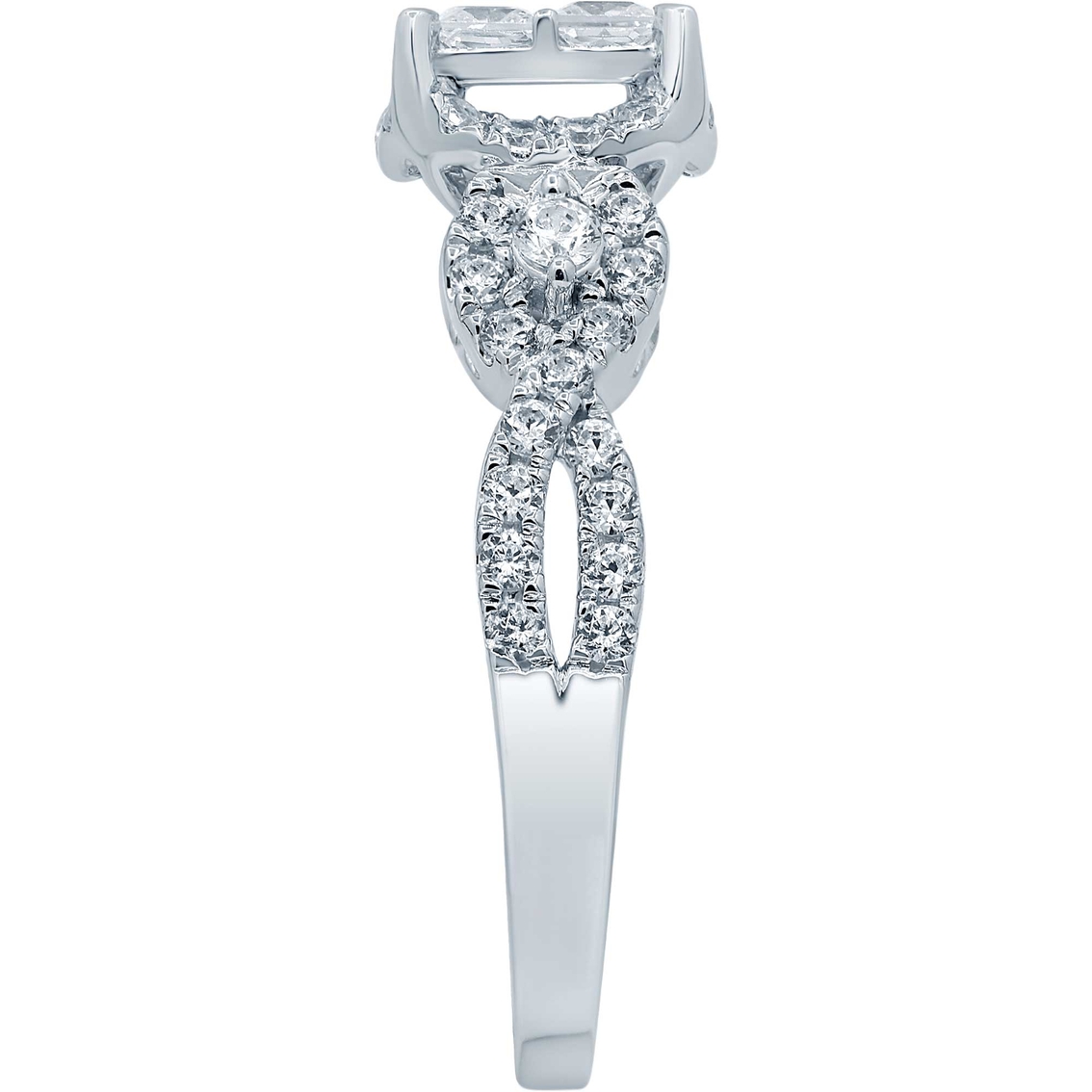 10K White Gold 1 CTW Diamond Engagement Ring - Image 3 of 3