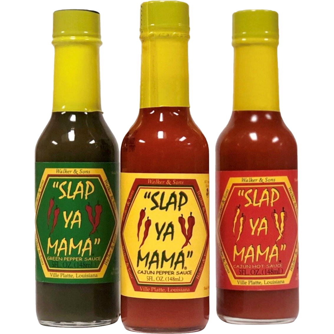 Slap Ya Mama All Natural Louisiana Style Hot Sauce Variety Pack 12 ct., 5 oz. each