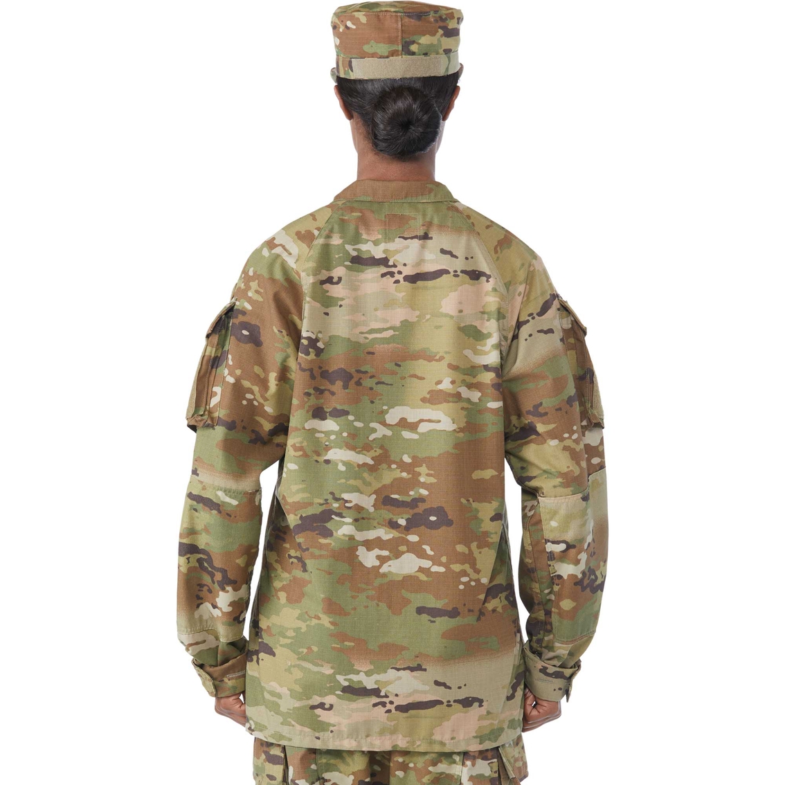 Army Improved Hot Weather Combat Uniform (IHWCU) Coat Female (OCP) - Image 2 of 4