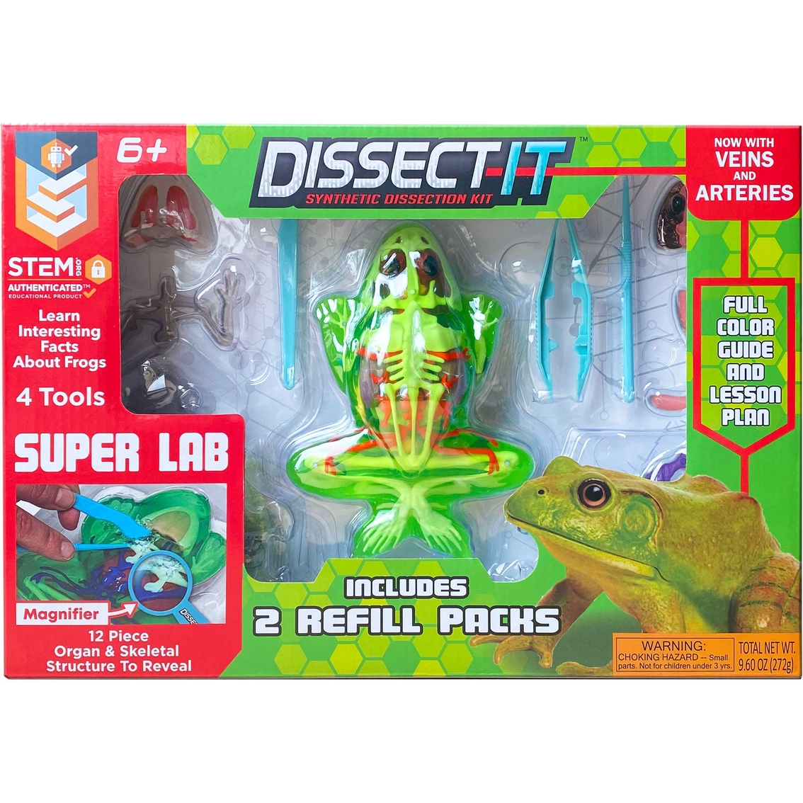 Top Secret Toys Dissect It Super Frog Lab 22 Pc. Set, Science & Discovery, Baby & Toys